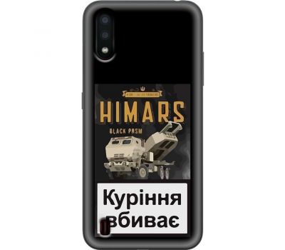 Чохол для Samsung Galaxy A01 (A015) MixCase патріотичні Himars куріння вбиває