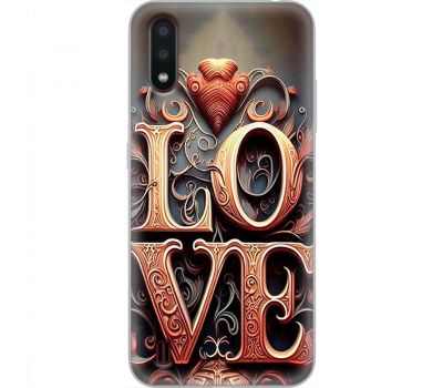 Чохол для Samsung Galaxy A01 (A015) MixCase асорті LOVE