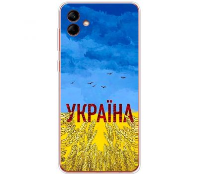 Чохол для Samsung Galaxy A04 (A045) MixCase патріотичні родюча земля України