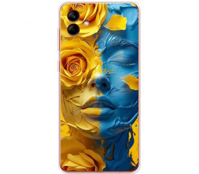 Чохол для Samsung Galaxy A05 (A055) MixCase патріотичні розмальована фарбами