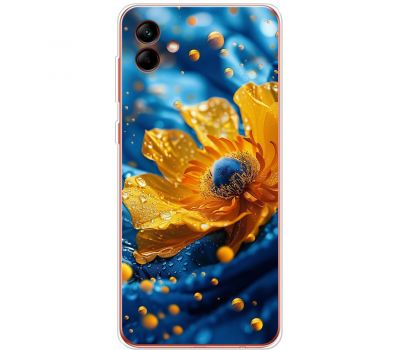 Чохол для Samsung Galaxy A05 (A055) MixCase патріотичні жовта квітка