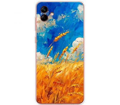 Чохол для Samsung Galaxy A05 (A055) MixCase патріотичні Хліб України фарбою