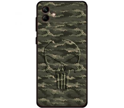 Чохол для Samsung Galaxy A04 (A045) MixCase патротичні scull green