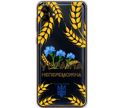 Чохол для Samsung Galaxy A04e (A042) MixCase патріотичні Україна непереможна