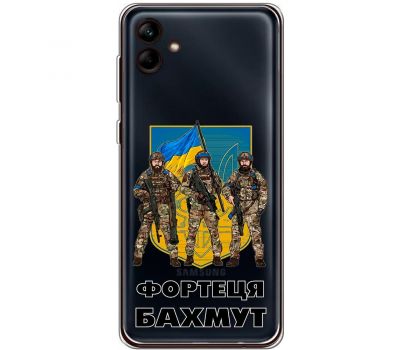 Чохол для Samsung Galaxy A04e (A042) MixCase патріотичні Фортеця БАХМУТ