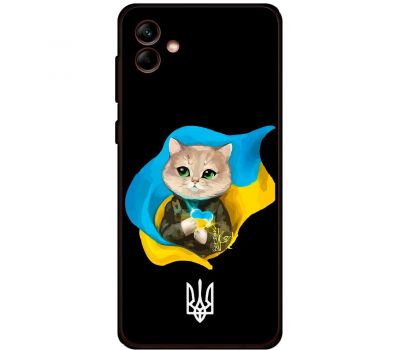 Чохол для Samsung Galaxy A04 (A045) MixCase патріотичні котик зелені очі