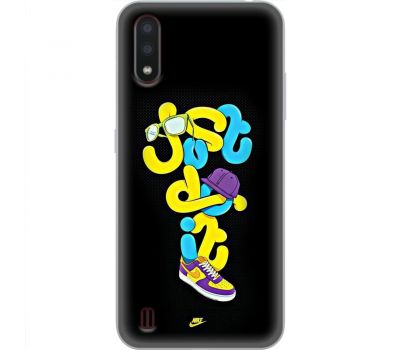 Чохол для Samsung Galaxy A01 (A015) MixCase лого Just doit