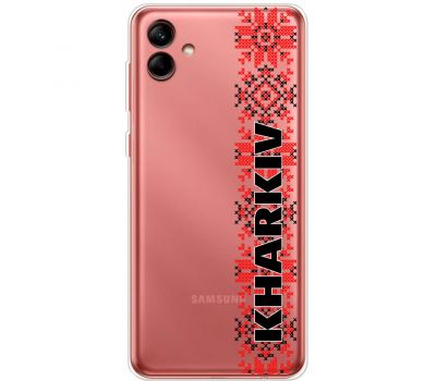 Чохол для Samsung Galaxy A04 (A045) MixCase патріотичні KHARKIV