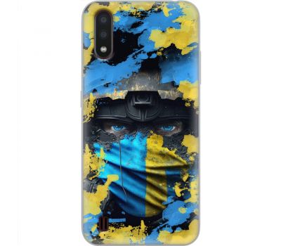 Чохол для Samsung Galaxy A01 (A015) MixCase патротичні очі захисника