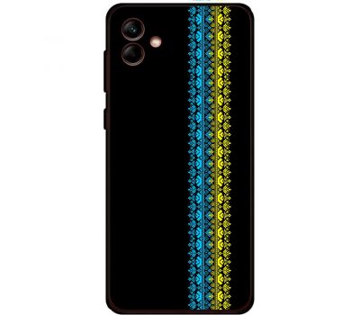 Чохол для Samsung Galaxy A04 (A045) MixCase патріотичні синє-жовтий колір вишиванки