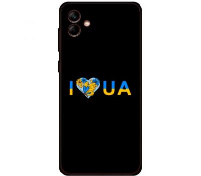 Чохол для Samsung Galaxy A04 (A045) MixCase патріотичні I love UA