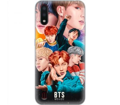 Чохол для Samsung Galaxy A01 (A015) MixCase BTS в космосі