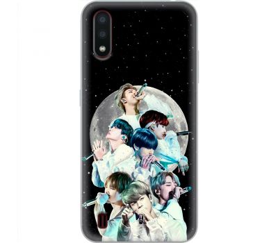 Чохол для Samsung Galaxy A01 (A015) MixCase BTS на місяць