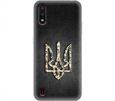 Чохол для Samsung Galaxy A01 (A015) MixCase патріотичні герб піксель