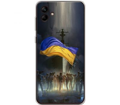 Чохол для Samsung Galaxy A04e (A042) MixCase патріотичні палити ворога