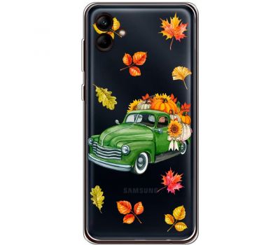 Чохол для Samsung Galaxy A04 (A045) MixCase осінь авто з гарбузами