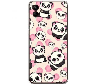 Чохол для Samsung Galaxy A04e (A042) MixCase мультики panda love