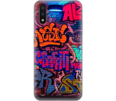 Чохол для Samsung Galaxy A01 (A015) MixCase графіті graffiti