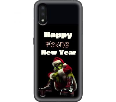 Чохол для Samsung Galaxy A01 (A015) MixCase Новий рік Grinch Fckng