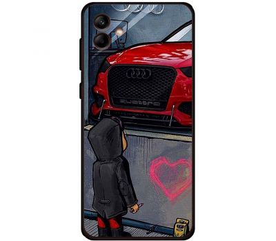 Чохол для Samsung Galaxy A05 (A055) MixCase машини неон Audi