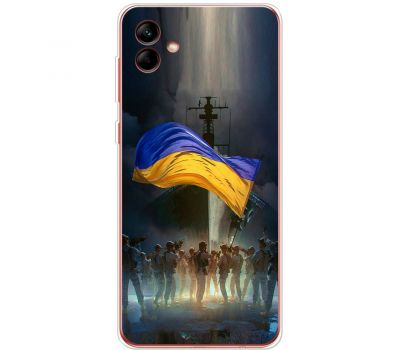 Чохол для Samsung Galaxy A04 (A045) MixCase патріотичні палити ворога