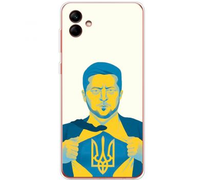 Чохол для Samsung Galaxy A04 (A045) MixCase патріотичні Наша людина