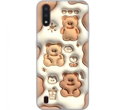 Чохол для Samsung Galaxy A01 (A015) MixCase мультики bears