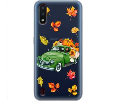 Чохол для Samsung Galaxy A01 (A015) MixCase осінь авто з гарбузами