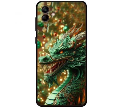 Чохол для Samsung Galaxy A04e (A042) MixCase Новий рік green Dragon