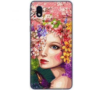 Чохол для Samsung Galaxy A01 (A015) MixCase весна квітуче волосся