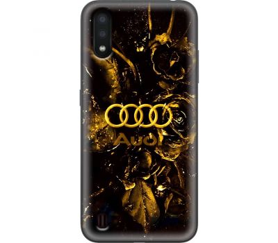 Чохол для Samsung Galaxy A01 (A015) MixCase машини неон Audi лого