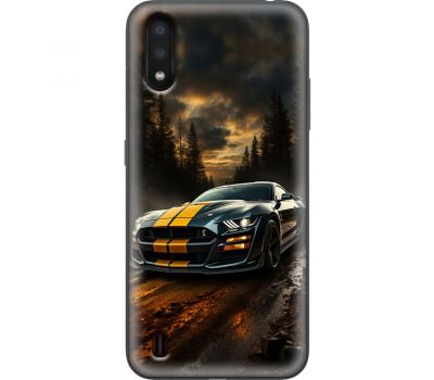 Чохол для Samsung Galaxy A01 (A015) MixCase машини неон Ford Mustang