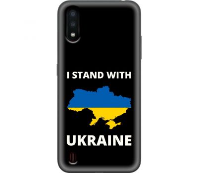 Чохол для Samsung Galaxy A01 (A015) MixCase патріотичні жовто-блакитна країна