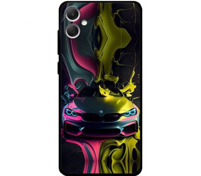 Чохол для Samsung Galaxy A04e (A042) MixCase машини pink / yellow