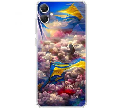 Чохол для Samsung Galaxy A05 (A055) MixCase патротичні Прапор фарбами