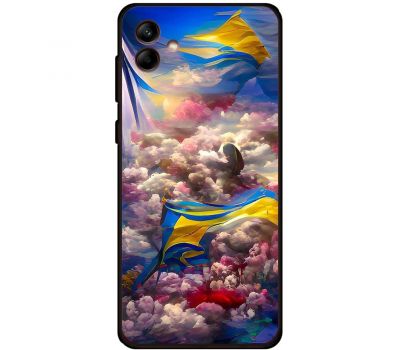 Чохол для Samsung Galaxy A04e (A042) MixCase патротичні Прапор фарбами