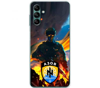 Чохол для Samsung Galaxy A04S (A047) MixCase патріотичні кіборг Азова