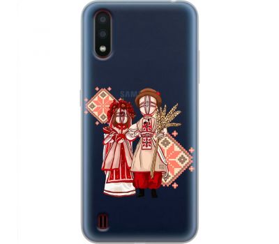 Чохол для Samsung Galaxy A01 (A015) MixCase патріотичні Українські ляльки