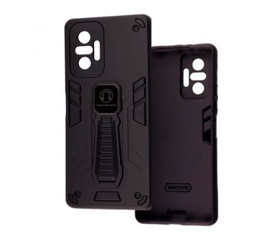 Чохол для Xiaomi Redmi Note 10 Pro / 10 Pro Max Armor Magnetic ударостійкий чорний