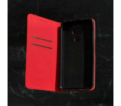 Чохол книжка для Xiaomi Redmi Note 11 / 11s Black magnet червоний 3556262