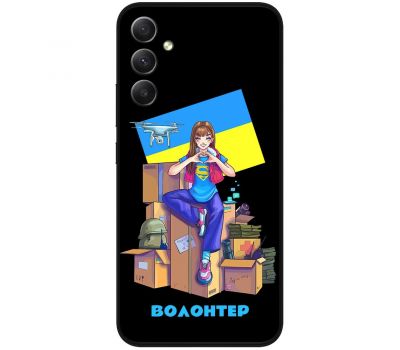 Чохол для Samsung Galaxy A34 (A346) MixCase патріотичні волонтер