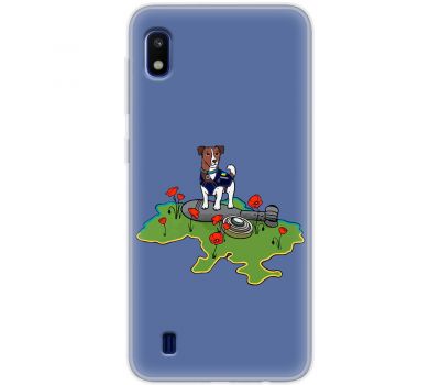 Чохол для Samsung Galaxy A10 (A105) MixCase Патрон захисник України