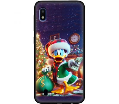 Чохол для Samsung Galaxy A10 (A105) MixCase Новий рік Scrooge and money