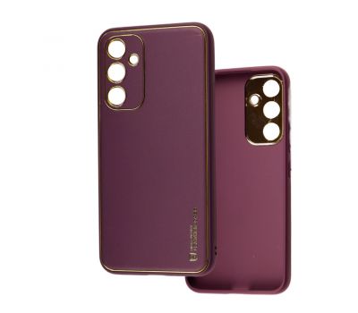 Чохол для Samsung Galaxy A34 (A346) Leather Xshield plum red