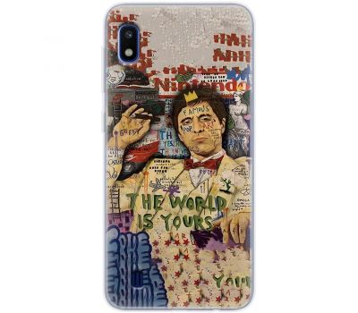 Чохол для Samsung Galaxy A10 (A105) MixCase асорті the world is yours