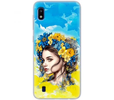 Чохол для Samsung Galaxy A10 (A105) MixCase патріотичні українка