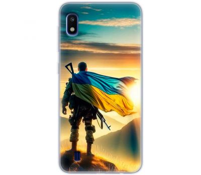 Чохол для Samsung Galaxy A10 (A105) MixCase патріотичні військовий