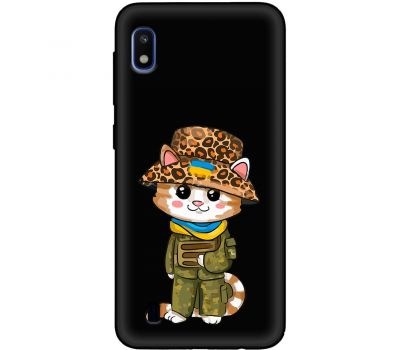 Чохол для Samsung Galaxy A10 (A105) MixCase техніка леопардениш