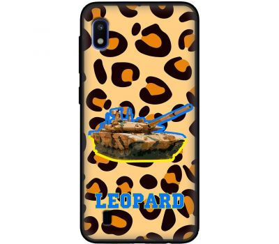 Чохол для Samsung Galaxy A10 (A105) MixCase техніка масть Leopard