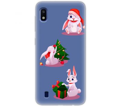 Чохол для Samsung Galaxy A10 (A105) MixCase Новий рік символ року кролик